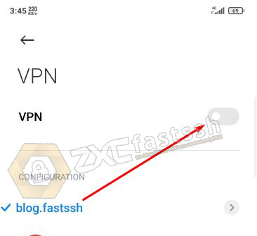 Connect PPTP VPN on Android