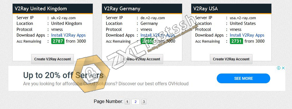 Create a Free V2Ray Account