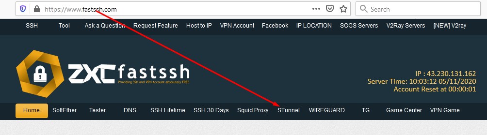 SSH TLS/SSL/STUNNEL