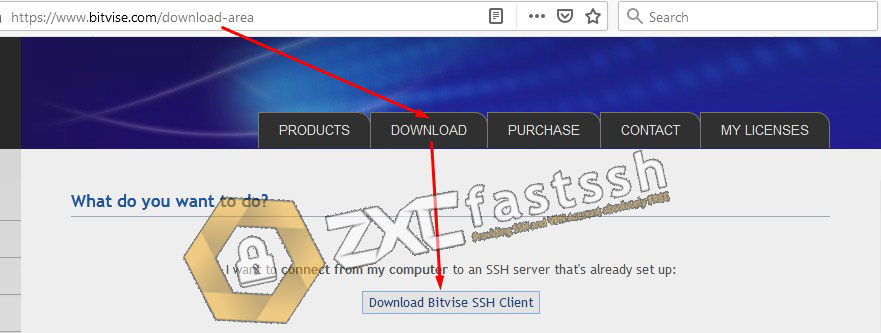 How to use SSH or SSL Account on Bitvise SSH Client