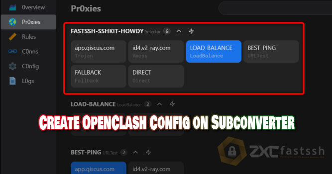 How to Create OpenClash Config on Subconverter